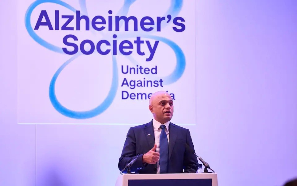 Dementia Alzheimer's Society Sajid Javid