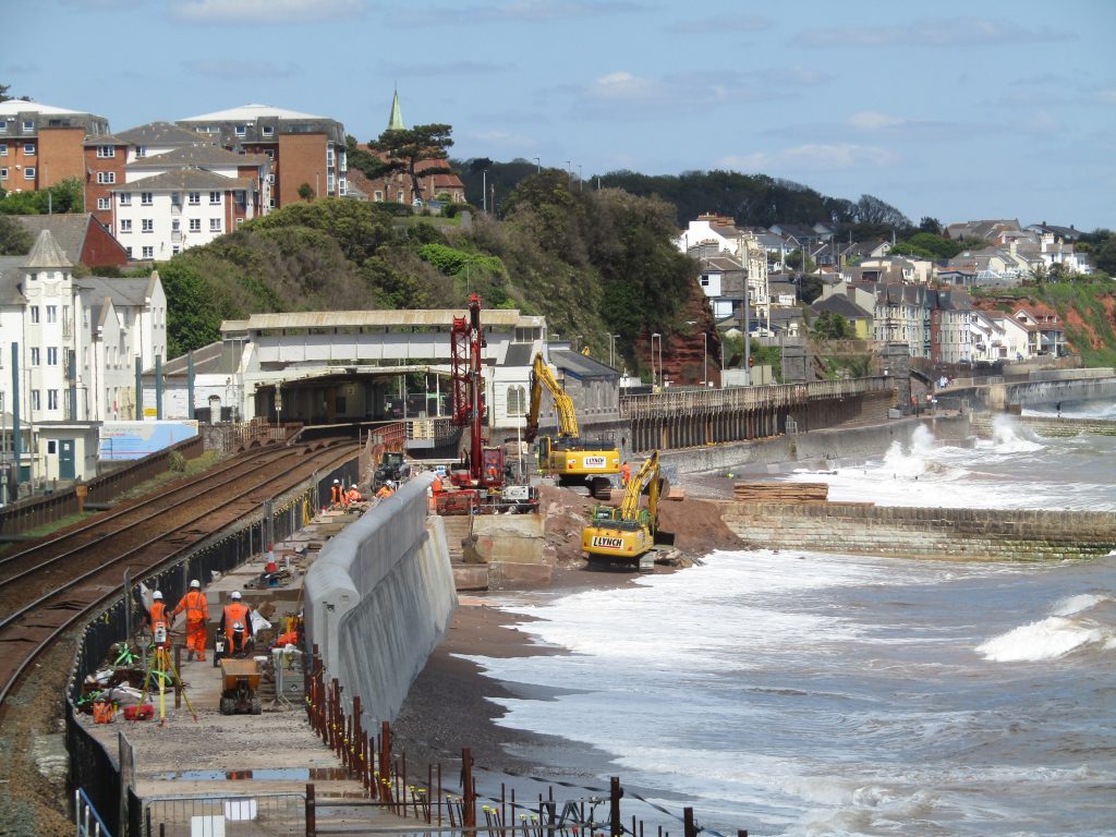 Coastal communities like those in Devon and Cornwall were cut off due to high tides and storms.