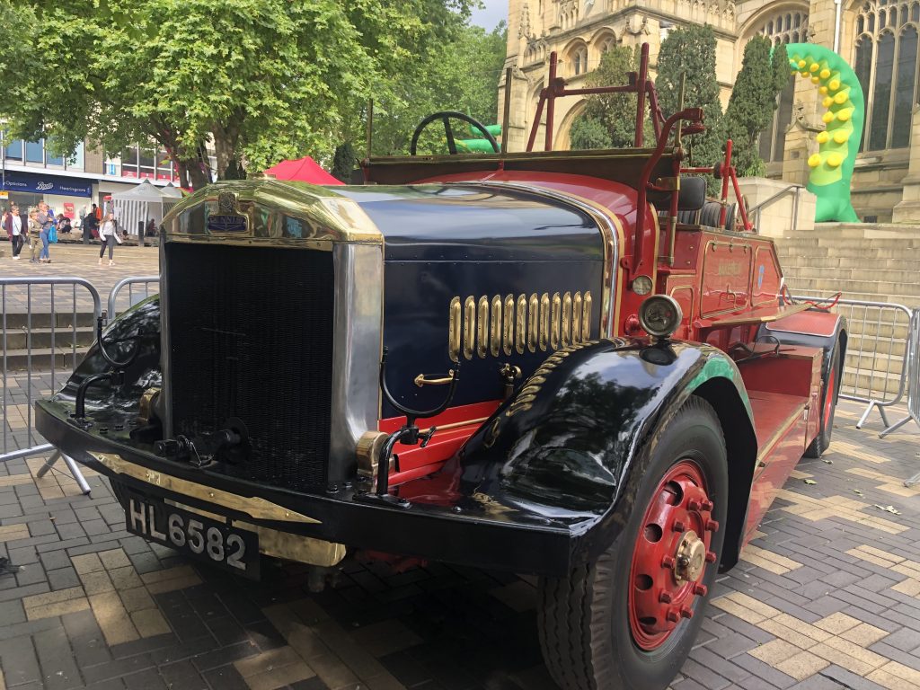 Wakefield resored fire engine