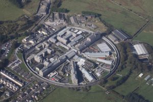 Dartmoor Prison from the air