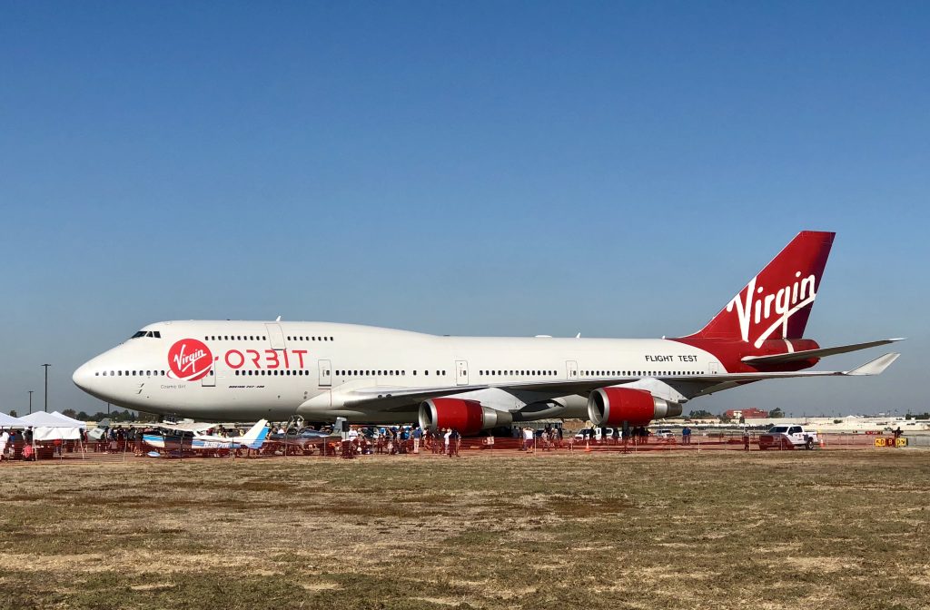 Virgin Orbit's Cosmic Girl is to take off on Monday from Newquay Airport, Cornwall as the UK's first space launch 