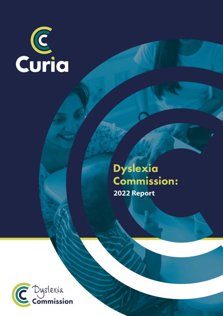 Curia Dyslexia Commission Report v7 Page 01 1