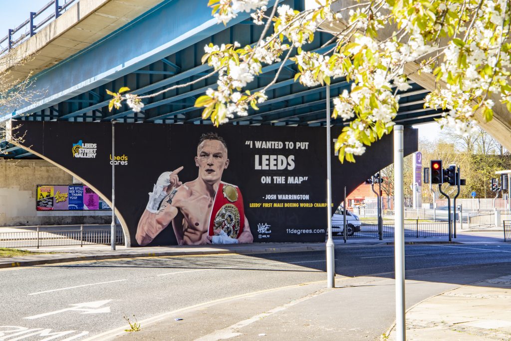 New Sporting Murals in Leeds Copyright - Leeds City Council
