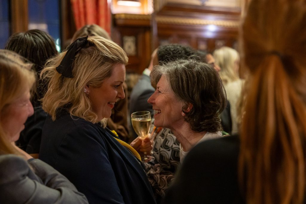 Mims Davies MP and Frances Scott, Founder of 50:50 Parliament.