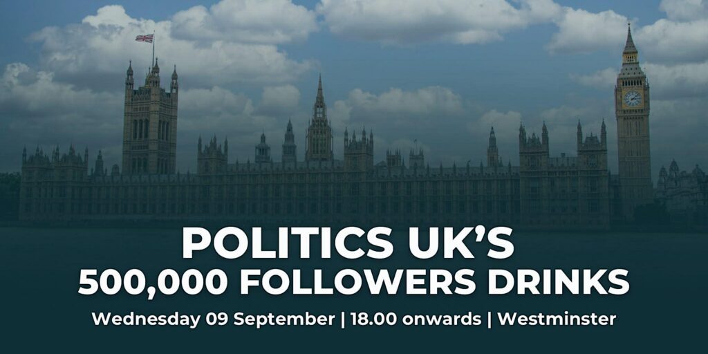 Politics UK 500K Celebration